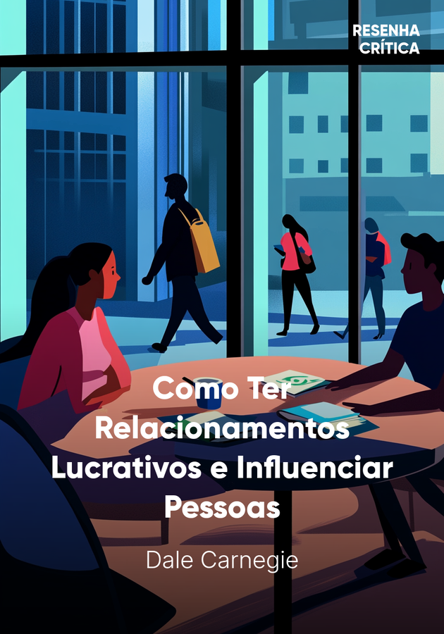 Capa do livro Como Ter Relacionamentos Lucrativos e Influenciar Pessoas, de Dale Carnegie — resumo e resenha crítica no 12min