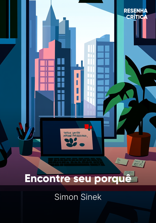 Capa do livro Encontre seu porquê, de Simon Sinek — resumo e resenha crítica no 12min