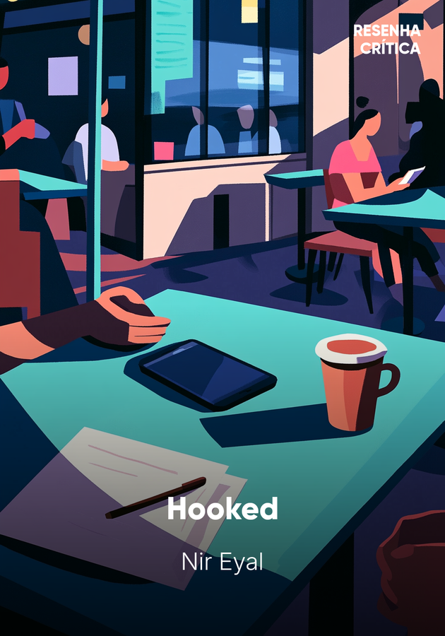 Capa do livro Hooked, de Nir Eyal — resumo e resenha crítica no 12min
