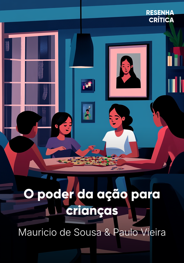 Capa do livro O poder da ação para crianças, de Paulo Vieira — resumo e resenha crítica no 12min