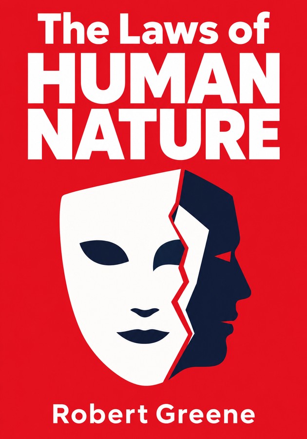 Book cover of The Laws of Human Nature  by Robert Greene — critical summary review on 12min