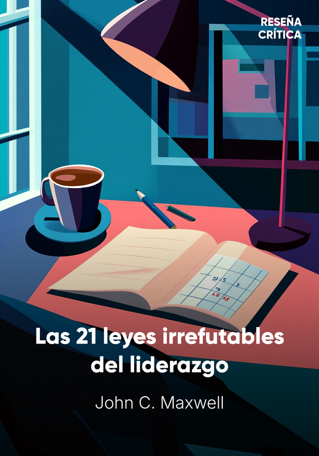 Portada del libro Las 21 leyes irrefutables del liderazgo, de John C. Maxwell — resumen crítico y reseña en 12min
