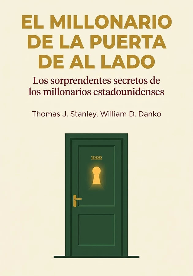 Portada del libro El millonario de la puerta de al lado, de William D. Danko — resumen crítico y reseña en 12min
