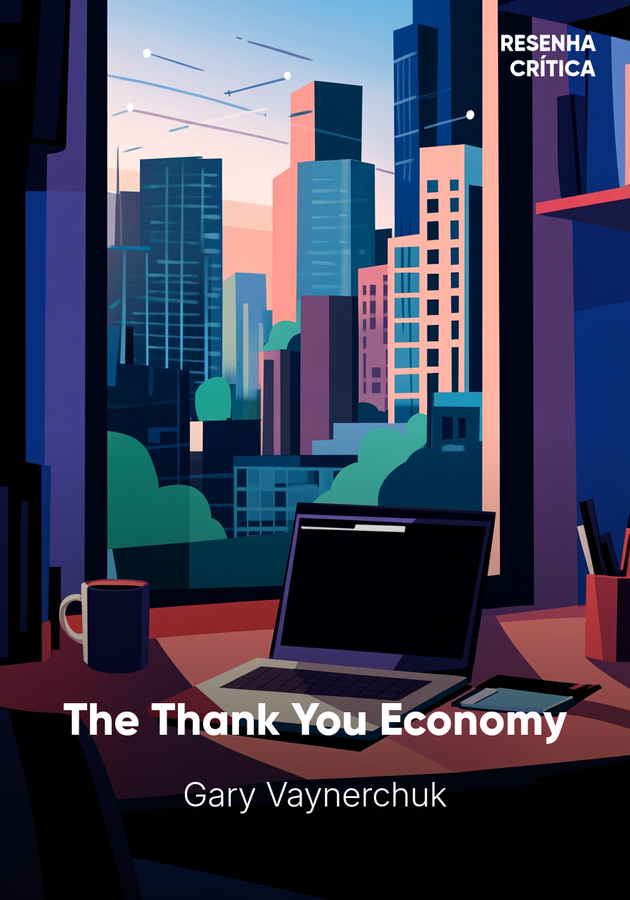 Capa do livro The Thank You Economy, de Gary Vaynerchuk — resumo e resenha crítica no 12min