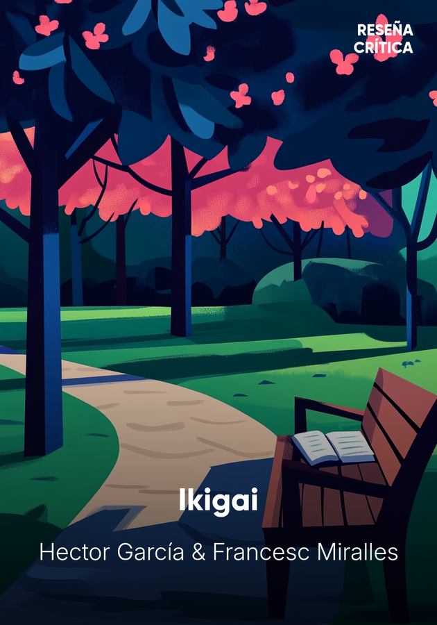 Portada del libro Ikigai, de Francesc Miralles — resumen crítico y reseña en 12min