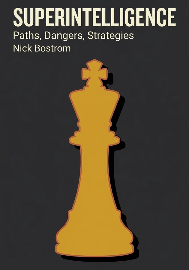 Book cover of Superintelligence by Nick Bostrom — critical summary review on 12min