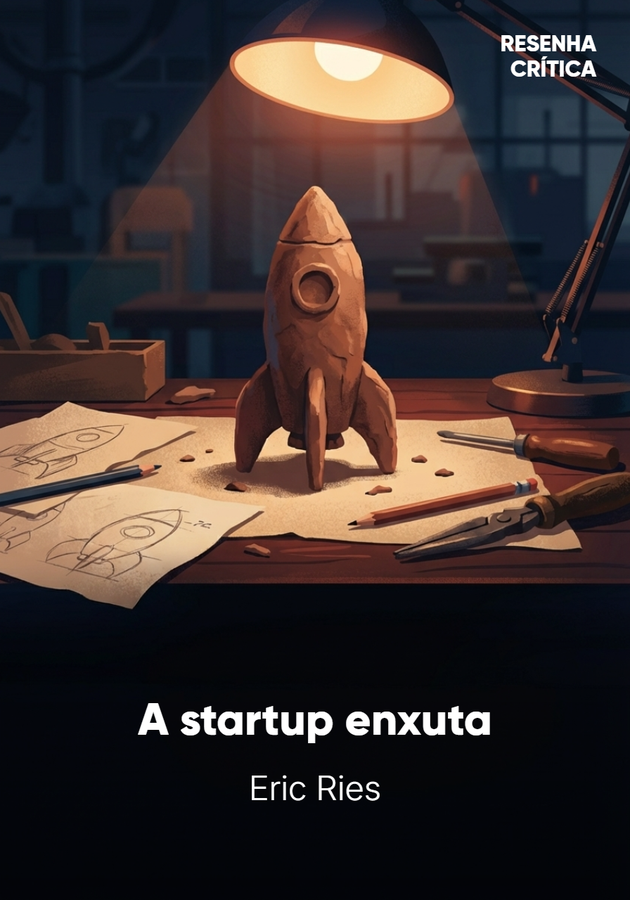 Capa do livro A startup enxuta, de Eric Ries — resumo e resenha crítica no 12min