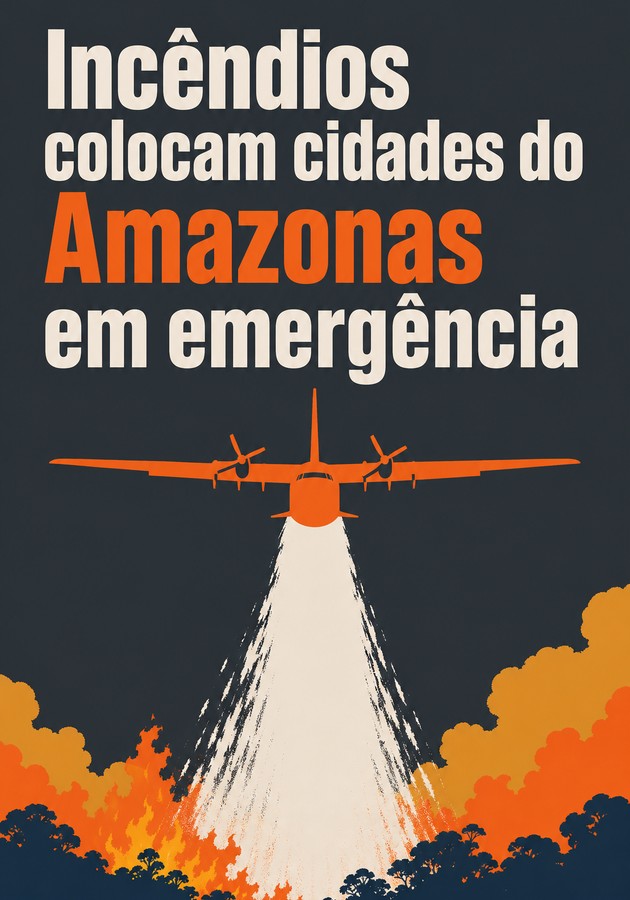 Capa do livro Incêndios colocam cidades do Amazonas em emergência, de 12min Originals — resumo e resenha crítica no 12min