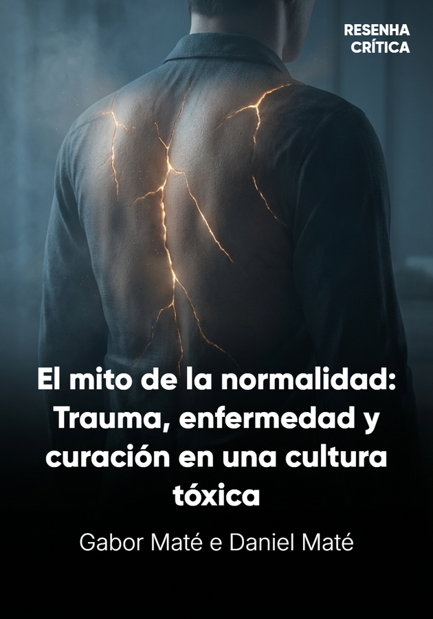 Portada del libro El mito de la normalidad, de Gabor Maté — resumen crítico y reseña en 12min