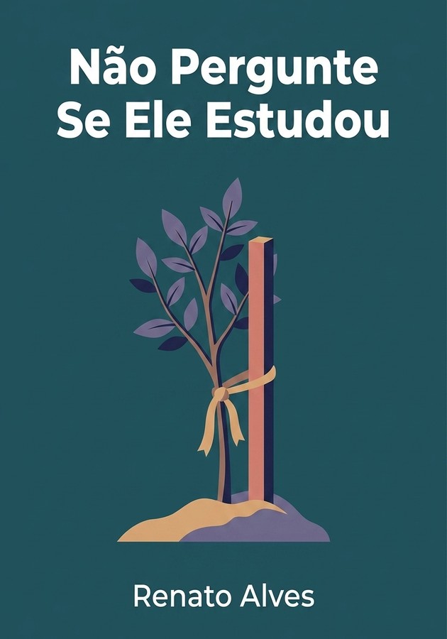 Capa do livro Não Pergunte Se Ele Estudou, de Renato Alves  — resumo e resenha crítica no 12min
