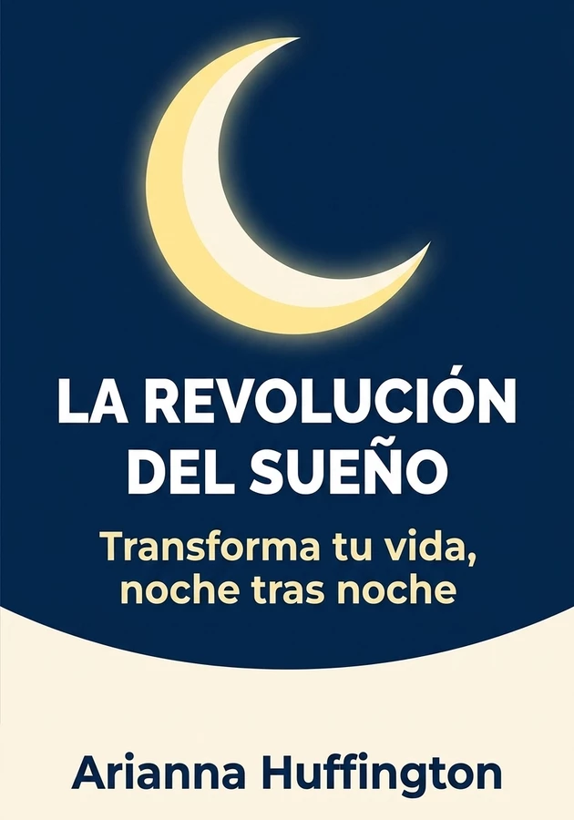 Portada del libro La revolución del sueño, de Arianna Huffington — resumen crítico y reseña en 12min