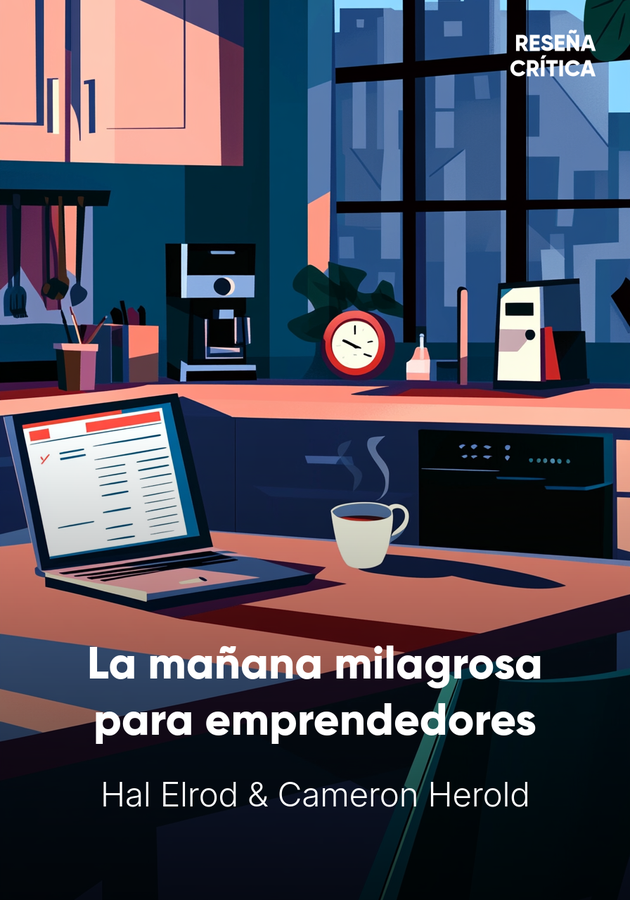 Portada del libro La mañana milagrosa para emprendedores, de Cameron Herold & Hal Elrod — resumen crítico y reseña en 12min