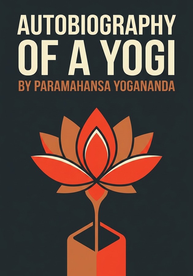 Capa do livro Autobiography of a Yogi, de Paramahansa Yogananda — resumo e resenha crítica no 12min