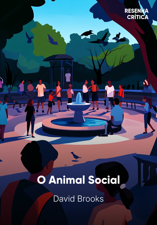 Capa do livro O Animal Social, de David Brooks — resumo e resenha crítica no 12min