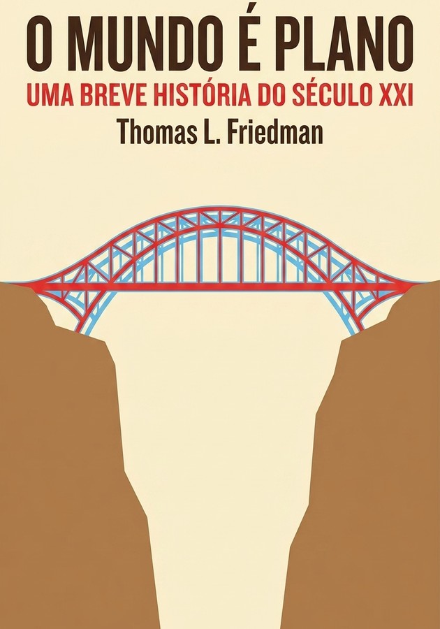 Capa do livro O Mundo é Plano, de Thomas L. Friedman — resumo e resenha crítica no 12min