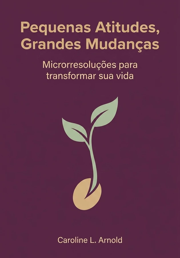 Capa do livro Pequenas Atitudes, Grandes Mudanças, de Caroline L. Arnold — resumo e resenha crítica no 12min