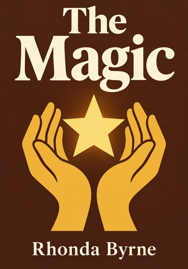 Book cover of The Magic by Rhonda Byrne — critical summary review on 12min