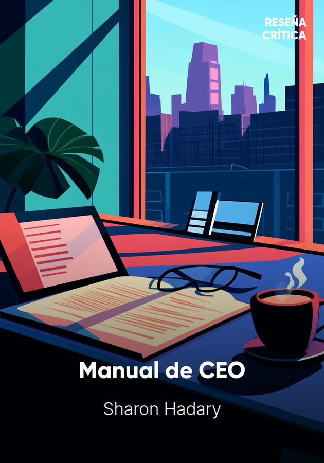 Portada del libro Manual de CEO, de Sharon Hadary — resumen crítico y reseña en 12min