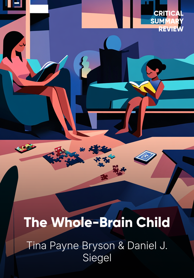 Book cover of The Whole-Brain Child by Daniel J. Siegel — critical summary review on 12min