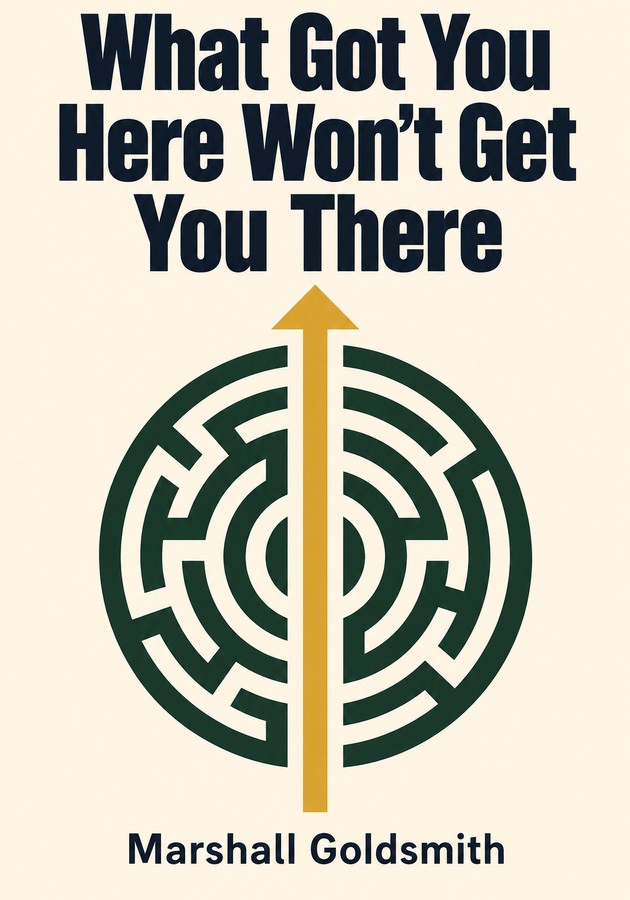 Book cover of What Got You Here Won't Get You There by Marshall Goldsmith — critical summary review on 12min