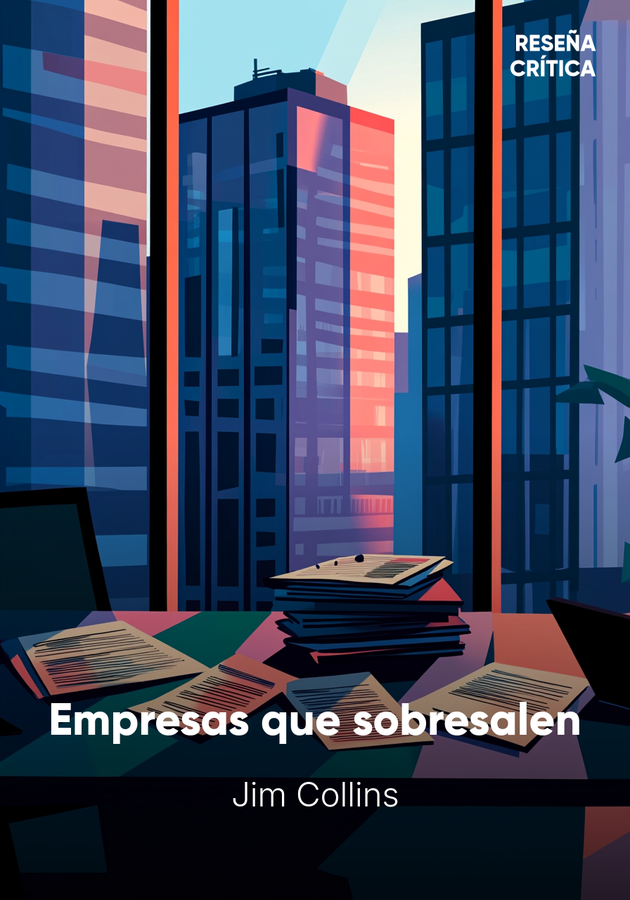 Portada del libro Empresas que sobresalen, de Jim Collins — resumen crítico y reseña en 12min