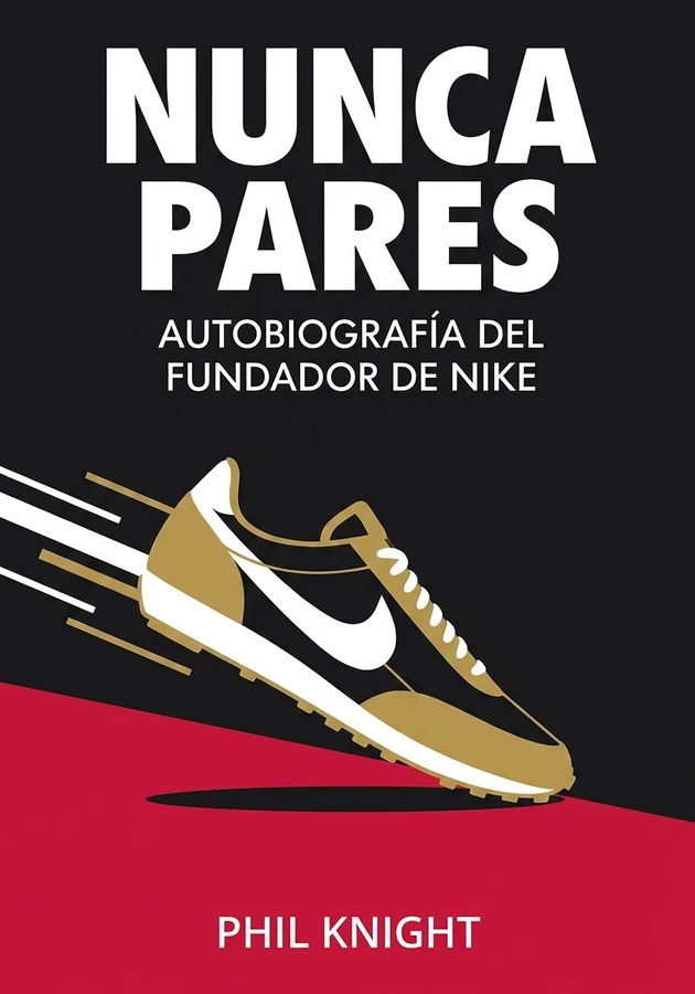 Portada del libro Nunca pares, de Phil Knight — resumen crítico y reseña en 12min