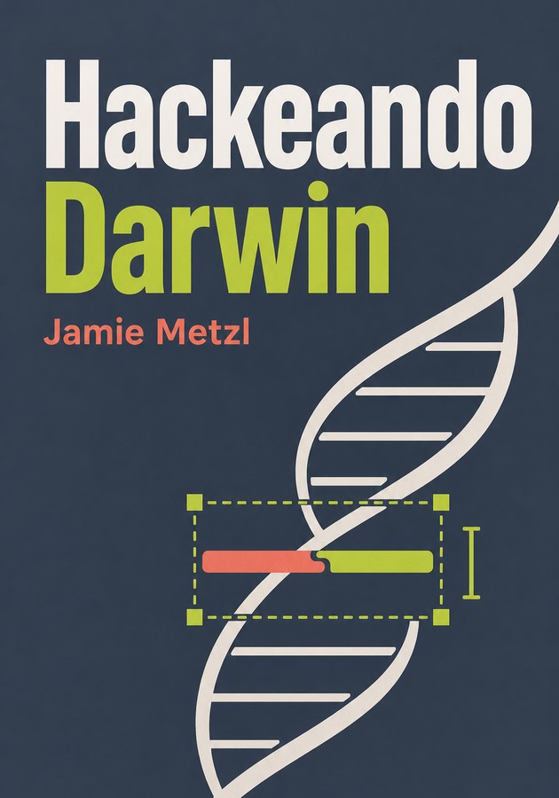 Capa do livro Hackeando Darwin , de Jamie Metzl — resumo e resenha crítica no 12min