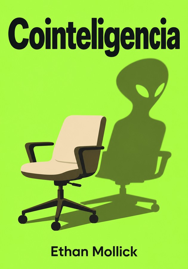 Portada del libro Cointeligencia, de Ethan Mollick — resumen crítico y reseña en 12min