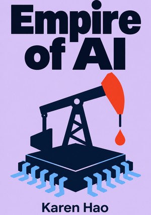 Portada del libro Empire of AI, de Karen Hao — resumen crítico y reseña en 12min