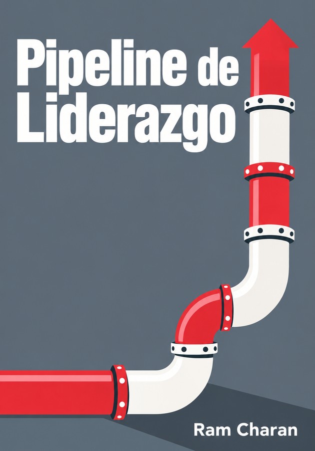 Portada del libro Pipeline de Liderazgo, de Ram Charan — resumen crítico y reseña en 12min