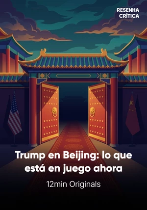Portada del libro Trump en Beijing: lo que está en juego ahora, de 12min Originals — resumen crítico y reseña en 12min