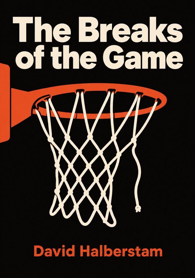 Book cover of The Breaks of the Game by David Halberstam — critical summary review on 12min