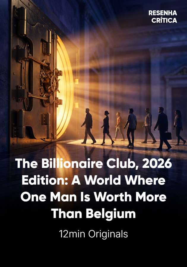 Book cover of The Billionaire Club, 2026 Edition: A World Where One Man Is Worth More Than Belgium by 12min Originals — critical summary review on 12min