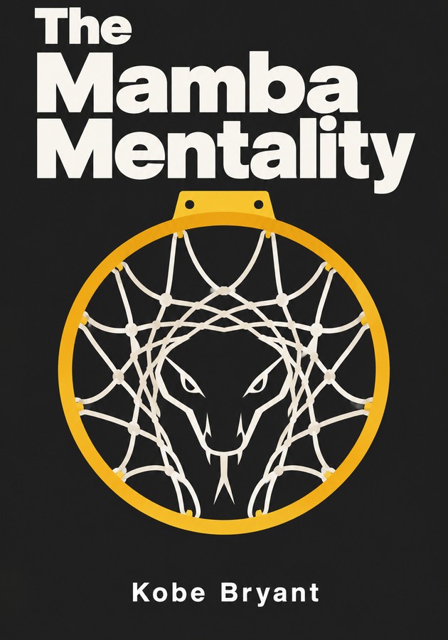 Book cover of The Mamba Mentality by Kobe Bryant — critical summary review on 12min