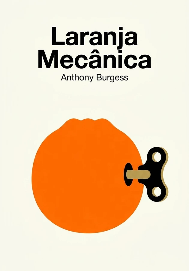 Capa do livro Laranja Mecânica, de Anthony Burgess — resumo e resenha crítica no 12min