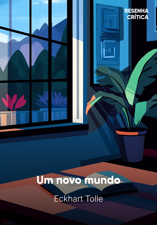 Capa do livro Um novo mundo, de Eckhart Tolle — resumo e resenha crítica no 12min