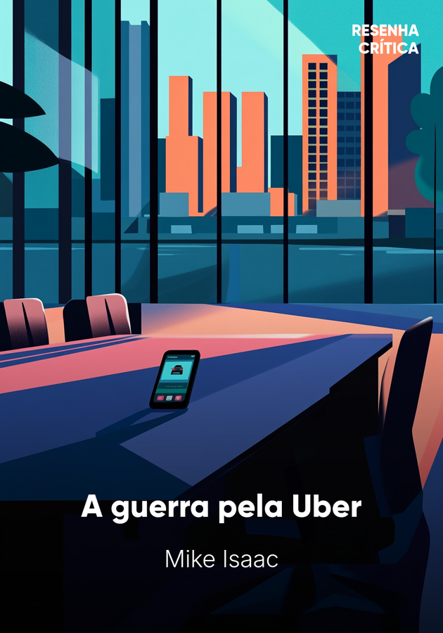 Capa do livro A guerra pela Uber, de Mike Isaac — resumo e resenha crítica no 12min