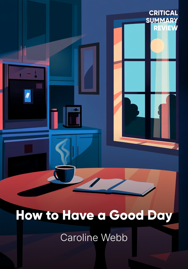 Book cover of How to Have a Good Day by Caroline Webb — critical summary review on 12min