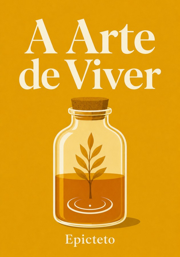 Capa do livro A Arte de Viver , de Epicteto — resumo e resenha crítica no 12min