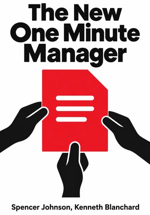 Book cover of The New One Minute Manager by Spencer Johnson & Kenneth Blanchard — critical summary review on 12min