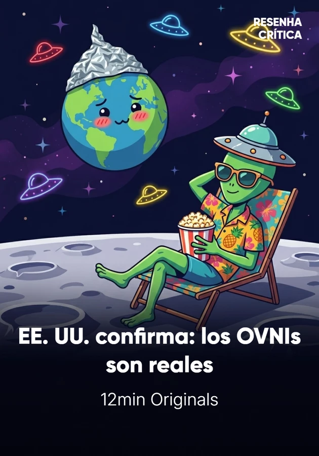 Portada del libro EE. UU. confirma: los OVNIs son reales, de 12min Originals — resumen crítico y reseña en 12min