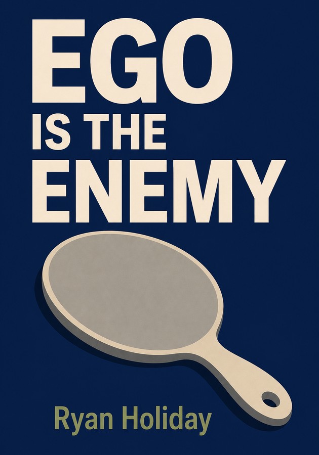 Capa do livro Ego is the Enemy, de Ryan Holiday — resumo e resenha crítica no 12min