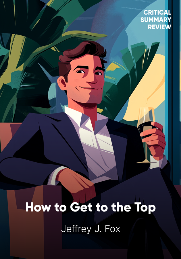 Book cover of How to Get to the Top by Jeffrey J. Fox — critical summary review on 12min
