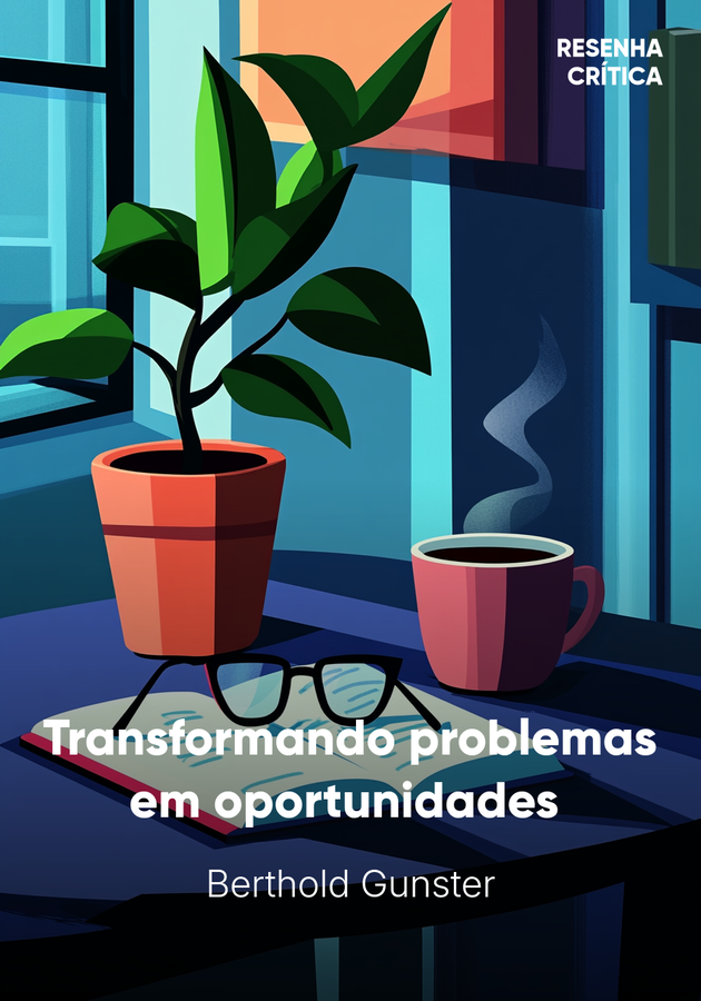 Capa do livro Transformando problemas em oportunidades , de Berthold Gunster — resumo e resenha crítica no 12min