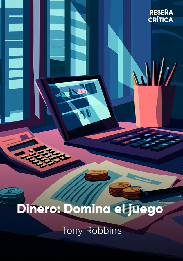 Portada del libro Dinero: Domina el juego , de Tony Robbins — resumen crítico y reseña en 12min