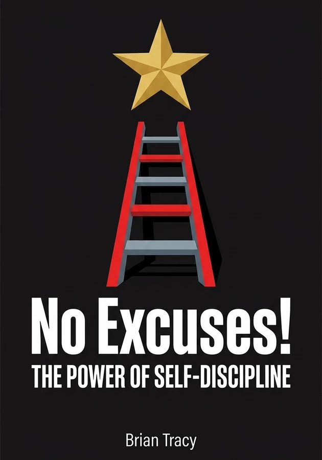 Book cover of No Excuses! by Brian Tracy — critical summary review on 12min