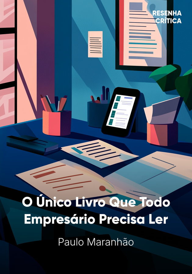 Capa do livro O Único Livro Que Todo Empresário Precisa Ler, de Paulo Maranhão — resumo e resenha crítica no 12min