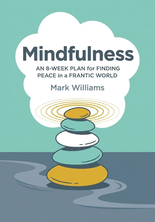 Book cover of Mindfulness by Mark Williams — critical summary review on 12min