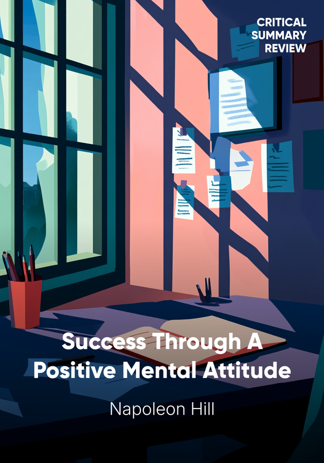 Book cover of Success Through A Positive Mental Attitude by Napoleon Hill — critical summary review on 12min