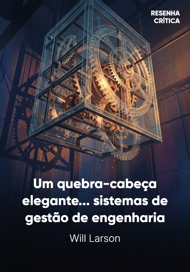 Capa do livro Um quebra-cabeça elegante, de Will Larson — resumo e resenha crítica no 12min